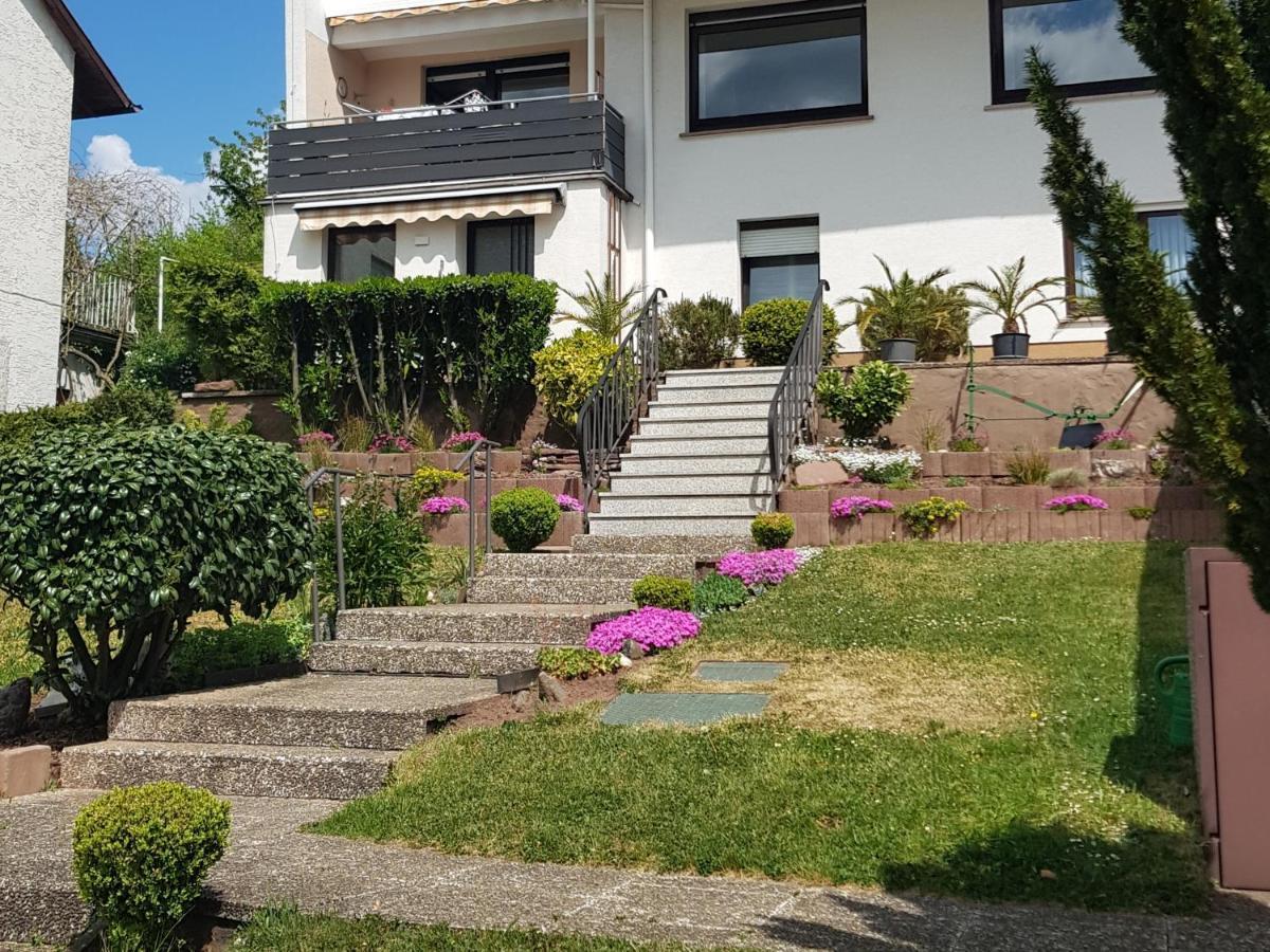 Apartment Am Kaffelstein - Mit Terrasse Kreuzwertheim Exterior foto